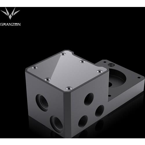 Bykski Granzon ITX Gamer Case Reservoir ,Small Computer Water Cooling Build Tank ,Mini PC Reservoirs,Black ,GY-M