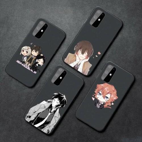 Anime Bungo Stray Dogs Phone Case For Samsung A32 A51 A52 A71 A50 A12 A21S S10 S20 S21 Plus Fe Ultra