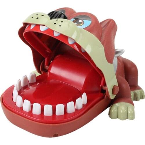 Interactive Finger Biting Game Toy Children Adult Stress Reliever Hippopotamus Dog Crocodile Plastic Trick Play Toy