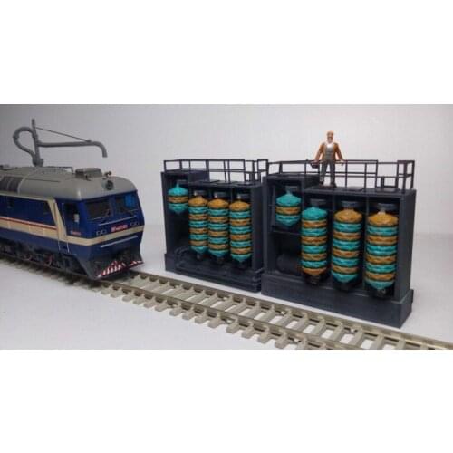 1/87 Model Train ho scale diy architectural washing machine material sand table model materials Free Shipping