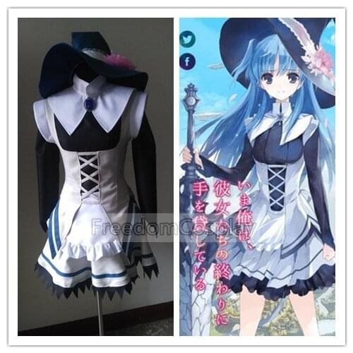 Sukasuka World End Chtholly Nota Seniorious Cosplay Costume