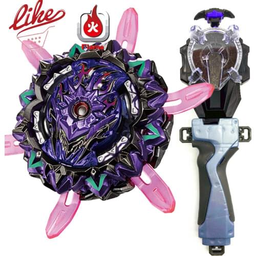 Laike Burst Superking Flame B-169 Variant Lucifer B169 Spinning Top with Launcher Handle Set Toys for Children