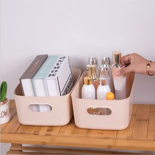 Makeup Organizer Bathroom Storage Box Cosmetic Organiser Office Desktop Make Up Jewelry Storage Box Sundries Container