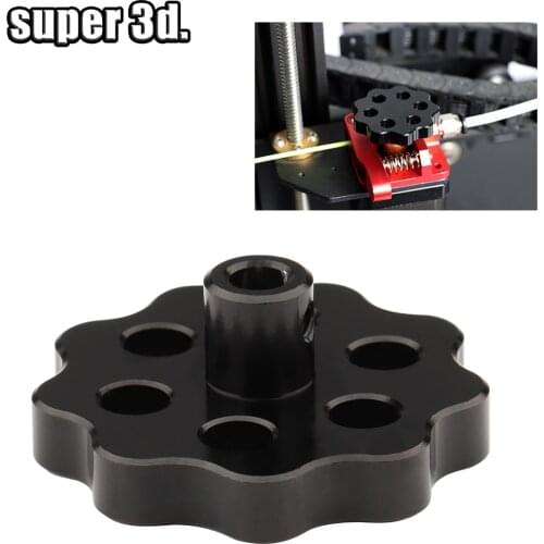 3D Printer Parts Extruder knob hand Screw Nut E axis motor metal handwheel for Creality Ender 3 V2 CR-10 3D Printer with wrench