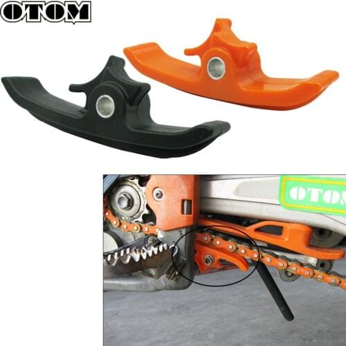 OTOM Motorcycle Swingarm Chain Slider Sliding Guide Brake Hose Clamp For KTM SX F SMR XC XCF 125 150 250 350 450
