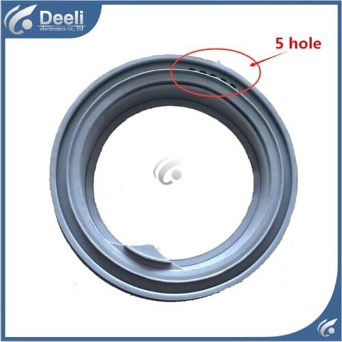 New Original for washing machine Door seals WFS1278,WFS1266,WFS1061CW with 5 holes good working