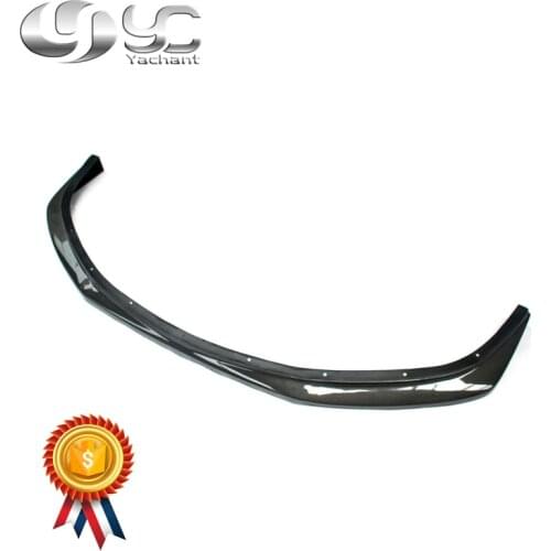 Carbon Fiber Front Lip Fit For 04-07 Lancer Evolution 8 9 EVO VIII IX VS 09' Ver Style Front Lip Only Fits Vs 09' Ver Bumper