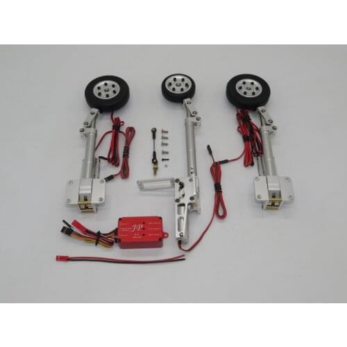 JP Hobby Turbine plane full metal landing gear with brake wheel 12mm suitable for weight 15 to 26 pounds