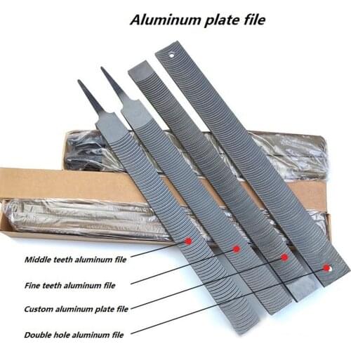 12" 300mm 14" 350mm Curved Teeth Double Hole Aluminum Sheet Car Body File Car Panel Polishing File accessory Steel Rasper