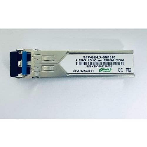 Generic H3C | HW SFP-GE-LX-SM1310 1.25G 1310nm 20km SFP Optical Tranceiver Module