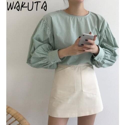 Wakuta Blue Blouses