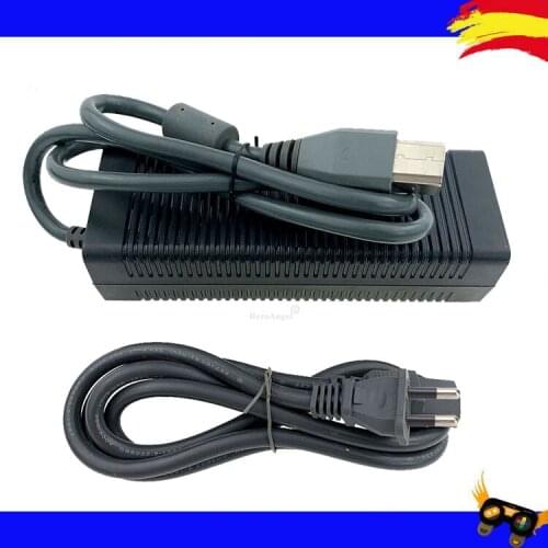 2021 New Arrive For Xbox 360 Fat AC Adapter Power Supply For XBOX360 Charging Charger Power Supply Travel Charger AC Adaptor