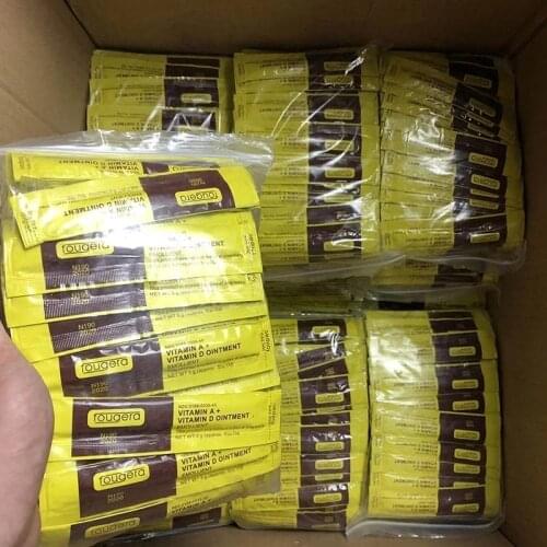 50/100 Pcs/lot Professional Tattoo Fougera Recovery Cream Vitamin A+Vitamin D Ointment Tattoo Repairing Cream Tattoo Supplies