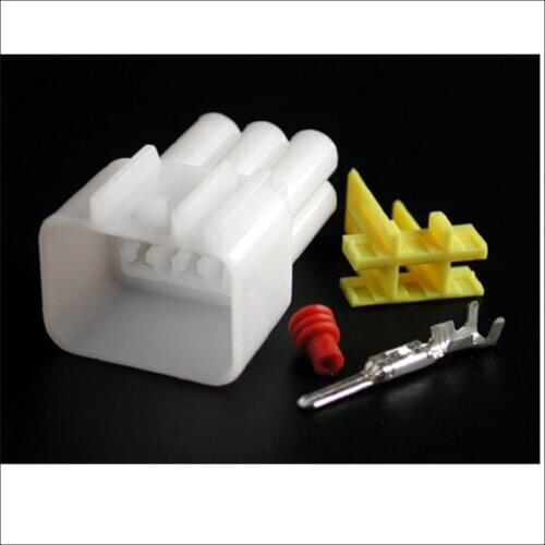 50SET car female male connector waterproof socket 6 Pin automotive plug include terminal and seal DJ7061Y-2.3-11/21