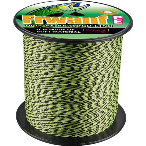 9 weaves super new mix color spot line 500m 1000m 9 braid wires spot line cord Ocean Fishing strength toughness durable 15-100LB