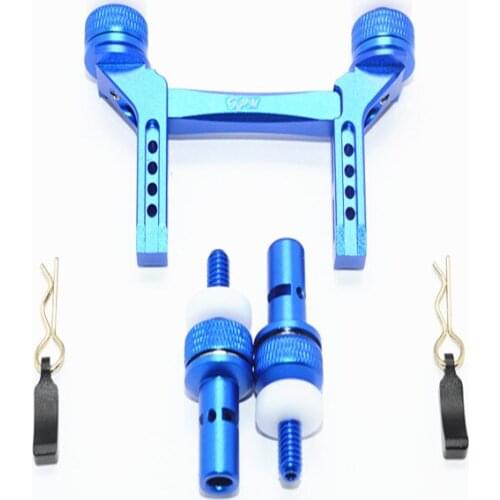 Aluminum alloy magnet front and rear shell column TRAXXAS TRX-4 82056-4 -set TRX4201FR