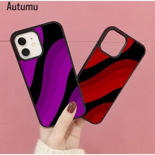 Phone Case for iPhone 12 mini X XS XR 11 Pro Max SE 2020 5 6S 7 8 Plus Samsung Galaxy S8 S9 S10 S20 S21 Stripes Collection Cover