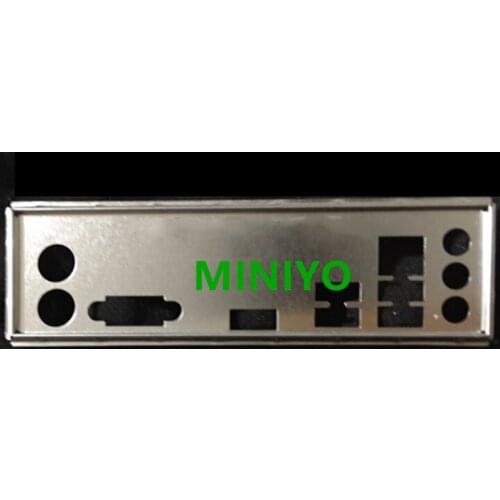 I/O Shield Back Plate Chassis BackPlate Blende Bracket For Huanan TG-B75 TG-H61-33 PRO Desktop Mainboard