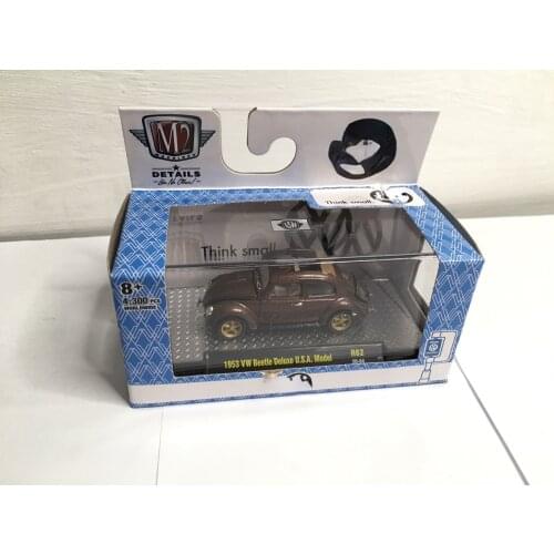 M2 1/64 1953 VW Beetle Diecast Collection of Die-casting Simulation Alloy Model Car Children Toys