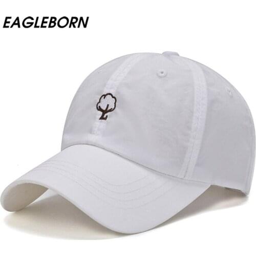 Summer Men Sun Baseball Cap Lightweight Women Sports Polyester Hats Cotton Embroidery Baseball Caps Sun Hats Solid Ladies Caps