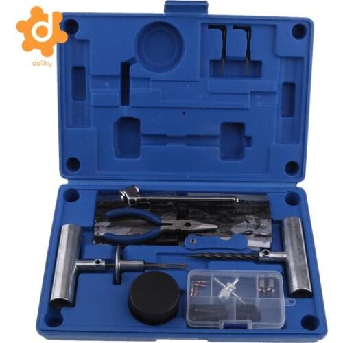 Tire Repair Kit Tools Heavy Duty 67pc Set For Motorcycle ATV Jeep Truck