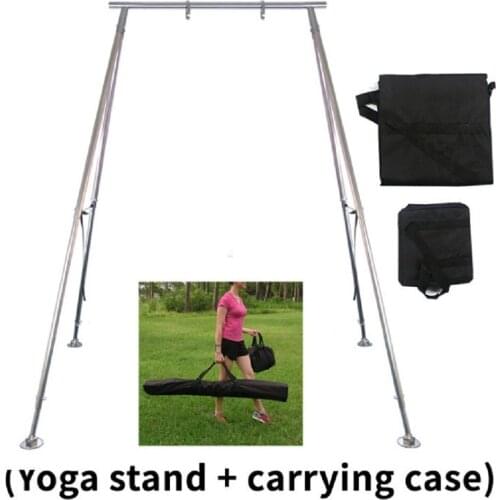 Aerial Rig Yoga Foldable Portable Height Adjustable Stable Stand Frame for Durable Upgraded Yoga Swing Stand Frame
