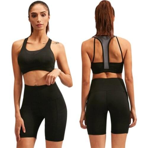 Sports Bra, Women Sexy Beauty Back Breathable Shockproof Yoga Bra Sport Underwear Running Fitness Vest Underwear
