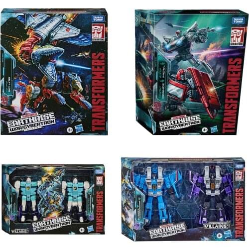 Hasbro Transformers Toys Thundercracke Skywar Sky Lynx Ironhide Prowl Dirge Ramjet CounterPunch Rollbar Transformer Robot Gift