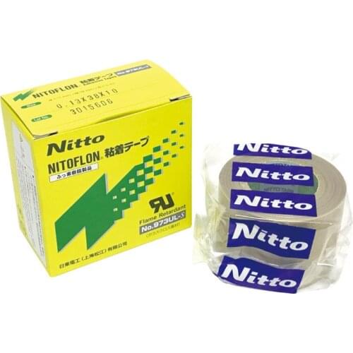 973UL-S T0.13mm*W38mm*L10m NITTO PTFE Resin Product NITOFLON Adhesive Tapes