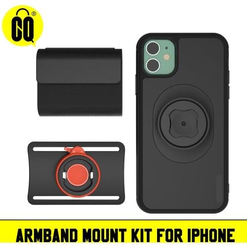 Armband Case for iPhone 11, 11 Pro, 11 Pro Max, X, Xs, Xs Max, Xr, 8, 7, 6, Plus Sizes, Adjustable Elastic Band & Key Slot