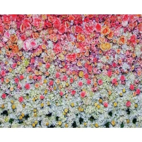 Rose Flower Wall Backdrop Baby Shower Party Birthday Room Decor Photo Booth Studio Prop