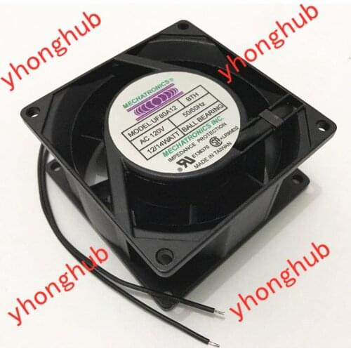 FULLTECH UF-80A12 BTH UF80A12 Cooling Fan AC 120V 50/60Hz 2-wire