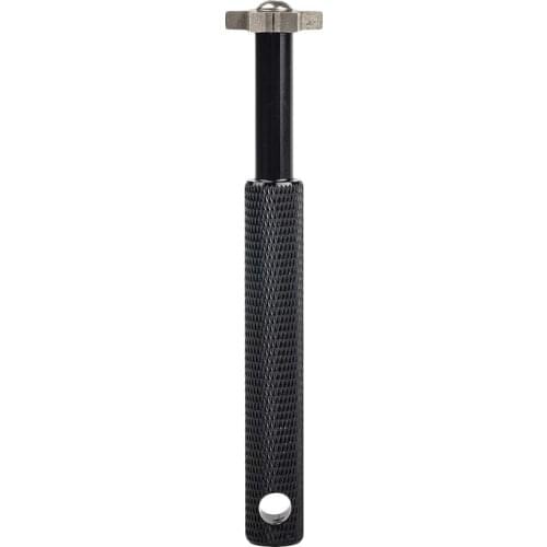 Golf Hex Clearing Tool Golf Groove Sharpener With 6 Cutters For Optimal Backspin Black