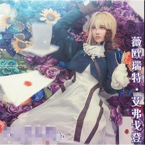 Hot Sale Japanese Hot Amine Violet Evergarden Cosplay Costume Beautiful Dress