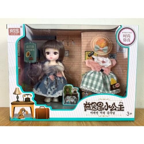 Girl toy doll fashion clothing simulation doll children toy gift