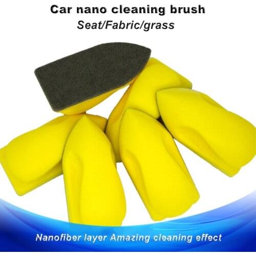 Multifunctional Nano Cleaning Brush Car Leather Seat Auto Care Detailing Interior Cleaning Brush Auto Washing Tools Part