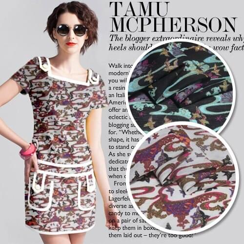 Fashion 110cm wide linen silk fabric material for dress shirt clothes