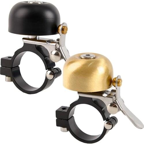 New Bicycle Bell, Adjustable Brass Bicycle Bell Emits A Clear and Clear Sound, Mountain Bike Sports Riding Accessories 2Pcs