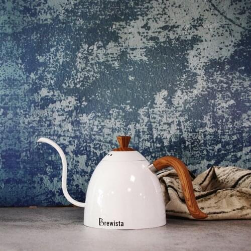 Brewista Gooseneck Kettle Stainless Steel Coffee Pot Coffee Drip Pot 700ml Pour Over Coffees Tea Kettle Fine Mouth Brew Pots