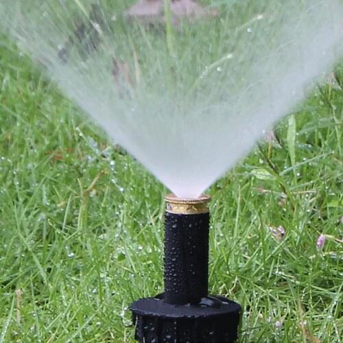 1 Pc 90-360 Degrees Pop Up Sprinklers 1/2" Plastic Lawn Watering Sprinkler Head Garden Watering Spray Nozzles Dropshipping