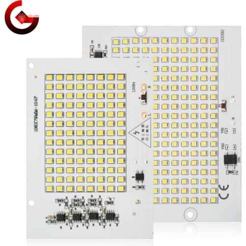 SMD 2835 LED Chip 100W 50W 30W 20W 10W Flood Light Beads AC 220V-240V Led Floodlight Lamp DIY For Outdoor Lighting Spotlight