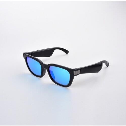 Smart eye ware glasses Bluetooth call bluetooth musicanti blue light Lens Polarized Sunglasses