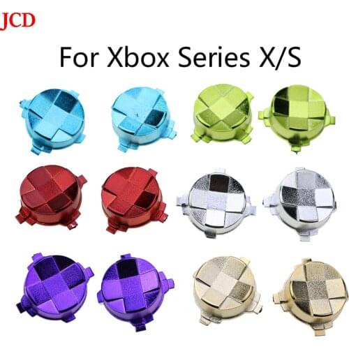1 Pcs Chrome Plated D-Pad Direction Buttons ,Almohadilla De Aluminio,Reemplazo Del Botón Clave Para Xbox Series X/S,controller