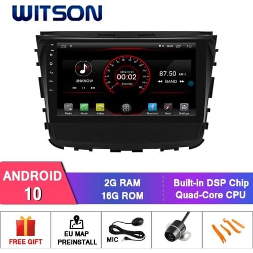 WITSON Android 10.0 CAR DVD SYSTEM for SSANGYONG REXTON 2019 car dvd player link/DAB support