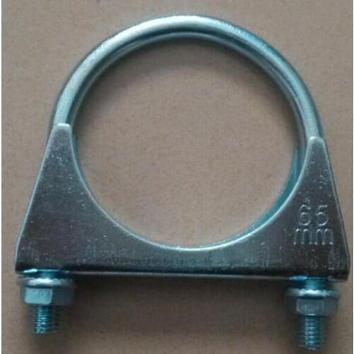 Free shipping Exhaust pipe strength pipe stuck pipe clamp fixed throat hoop clamp under collar band u tube hoop 38-128mm
