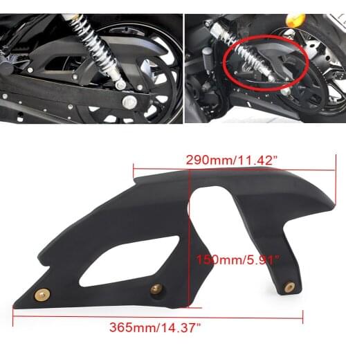 Motorcycle Black Plastic Belt Cover Swingram Guard For Harley Street XG750 XG 750 2015 Motorcycle Accessories ABS Replacement