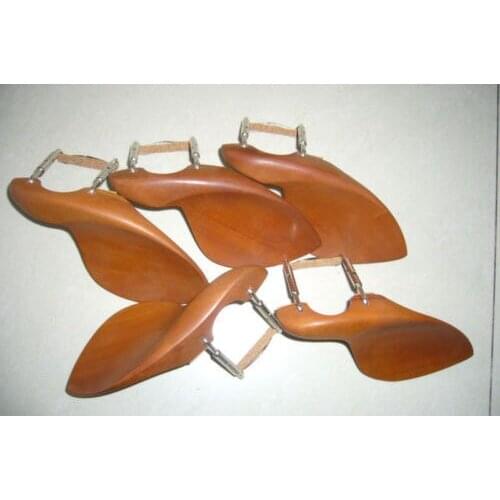 10 pcs Jujube wood 4/4 violin chin rest with bracket