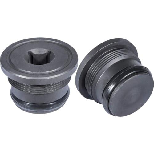 Chuang Qian 4C3Z-6026-CA Oil Supply Rail End Oil Gallery Plug & Seal For Ford 7.3L Powerstroke 1994~2003 2 PCS