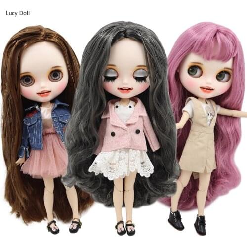 ICY Factory Blythee Doll Bjd Toy Customized Face With Teeth White Skin Joint Body Custom Doll 30cm