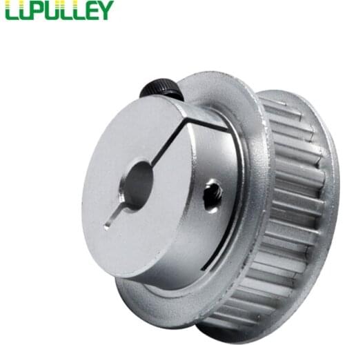 LUPULLEY XL24 11mm Width Clamp Transmission Pulley Teeth Pitch 5.08mm Clamping Pulley Hold type Synchronous Clamped Pulley
